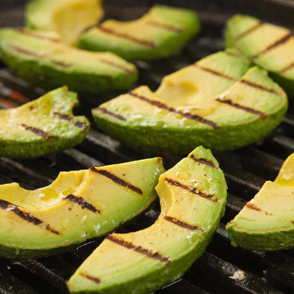 Авокадо на гриле рецепт Авокадо на гриле с полосками от решетки