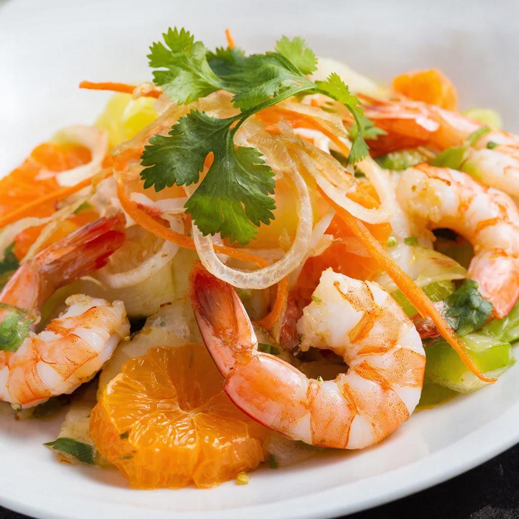 Салат с креветками и помело – тайский рецепт салат с креветками и помело с лаймовой заправкой