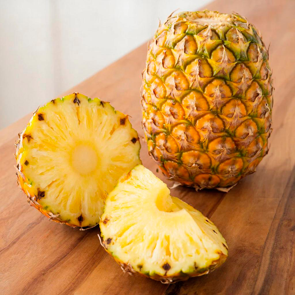 Спелый ананас в разрезе как выбрать и нарезать ананас спелый плод