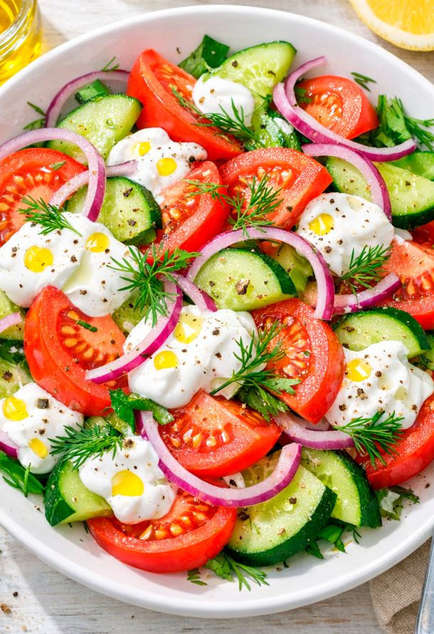 Салат из свежих овощей