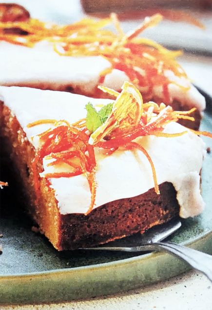 Пирог с красными апельсинами