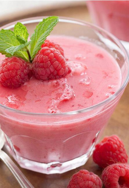 Домашний малиновый сорбет