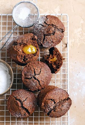 Веганские шоколадные маффины