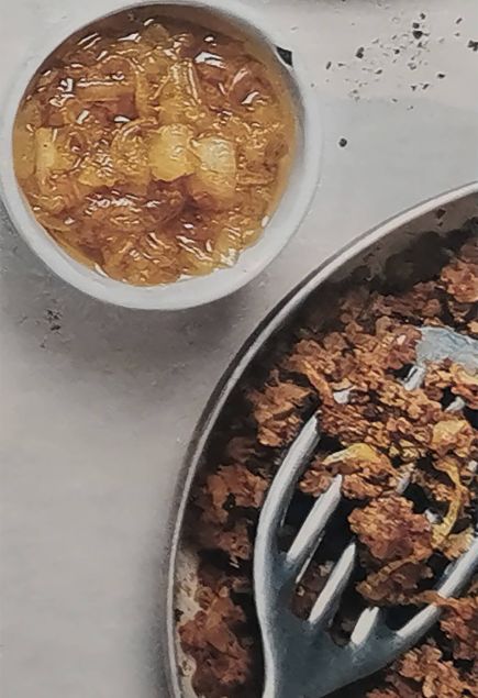 Начинка для блинов мясная с карамелизованным луком