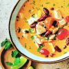 Суп с красной фасолью и куриным филе