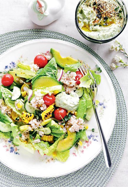 Салат с крилем