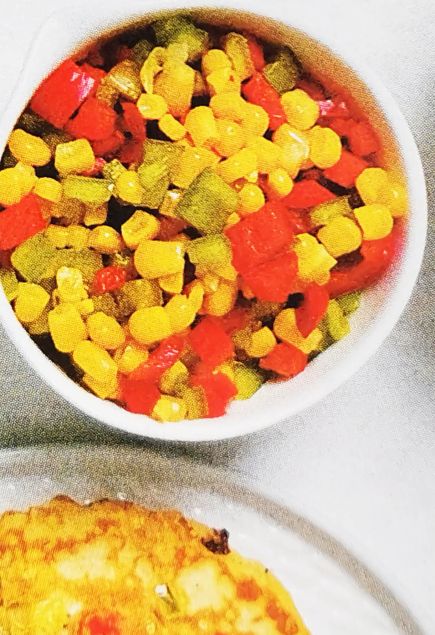 Припек из перца и сладкой кукурузы