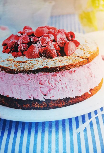 Торт-мусс ледяная ягода