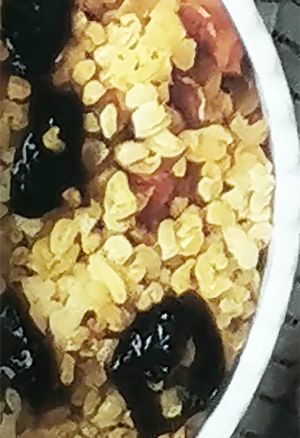 Начинка для блинов из булгура с сухофруктами