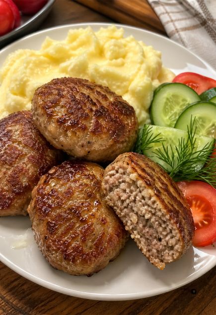 Сочные котлеты из фарша с румяной корочкой