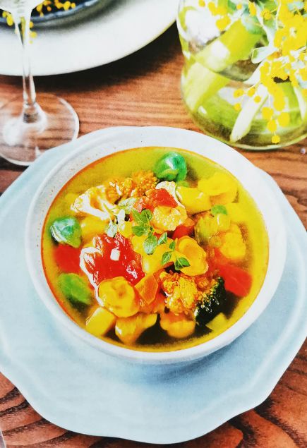 Суп с пельмешками