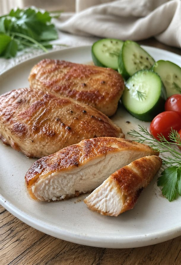Сочные куриные котлеты из грудки