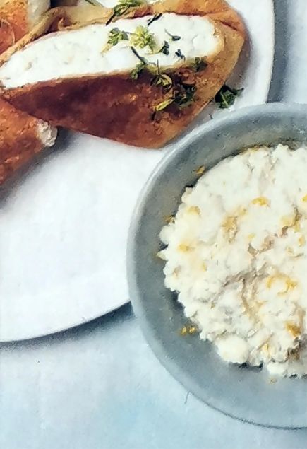 Начинка для блинов из творога с лимоном