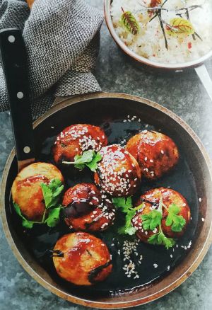 Боллы терияки