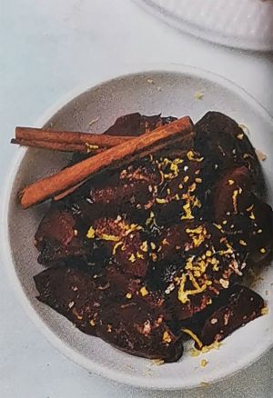 Припек из пряных слив