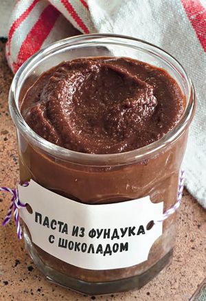 Паста из фундука с шоколадом