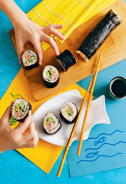 Роллы из цветной капусты