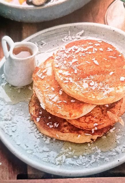 Кокосовые панкейки