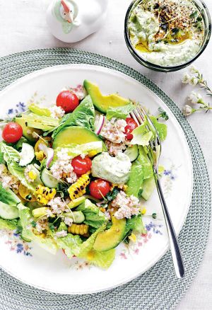 Салат с крилем