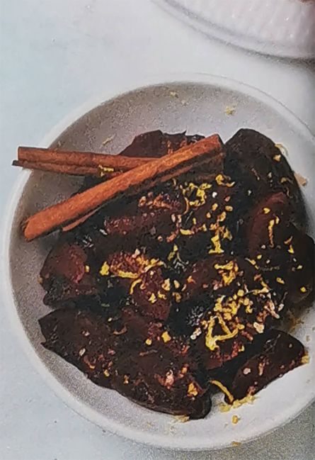 Припек из пряных слив