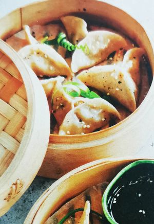 Димсамы с пекинской капустой и свининой