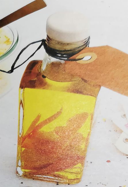 Масло с цедрой апельсина и лимона