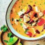 Суп с красной фасолью и куриным филе