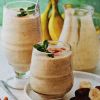 Смузи с бананом и финиками